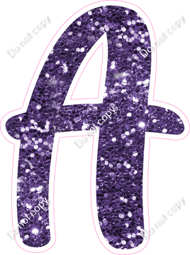 CU 23.5" Individuals - Purple Sparkle A