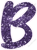 CU 23.5" Individuals - Purple Sparkle B