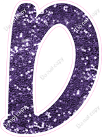 CU 23.5" Individuals - Purple Sparkle D