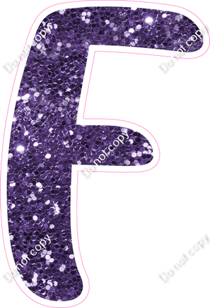 CU 23.5" Individuals - Purple Sparkle F