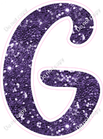 CU 23.5" Individuals - Purple Sparkle G