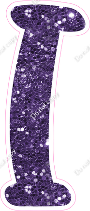 CU 23.5" Individuals - Purple Sparkle I