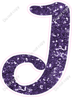CU 23.5" Individuals - Purple Sparkle J