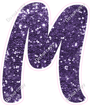 CU 23.5" Individuals - Purple Sparkle M