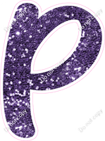 CU 23.5" Individuals - Purple Sparkle P