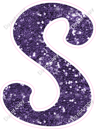 CU 23.5" Individuals - Purple Sparkle S