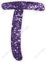 CU 23.5" Individuals - Purple Sparkle T