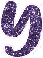 CU 23.5" Individuals - Purple Sparkle Y