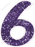 CU 23.5" Individuals - Purple Sparkle 6