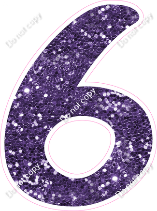 CU 23.5" Individuals - Purple Sparkle 6