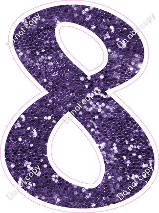 CU 23.5" Individuals - Purple Sparkle 8