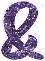 CU 23.5" Individuals - Purple Sparkle &