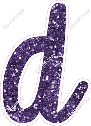 CU 23.5" Individuals - Purple Sparkle d