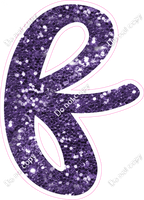 CU 23.5" Individuals - Purple Sparkle f