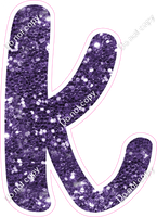 CU 23.5" Individuals - Purple Sparkle k