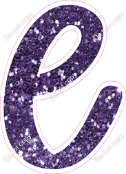 CU 23.5" Individuals - Purple Sparkle l