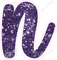 CU 23.5" Individuals - Purple Sparkle n