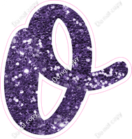 CU 23.5" Individuals - Purple Sparkle o