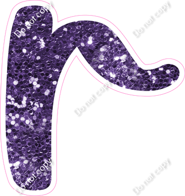 CU 23.5" Individuals - Purple Sparkle r