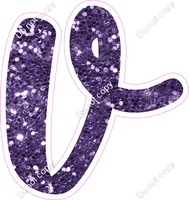 CU 23.5" Individuals - Purple Sparkle v