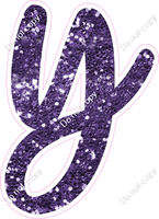 CU 23.5" Individuals - Purple Sparkle y