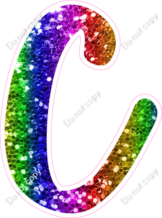 CU 23.5" Individuals - Rainbow Sparkle C