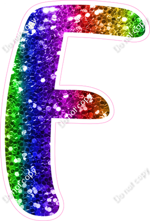 CU 23.5" Individuals - Rainbow Sparkle F