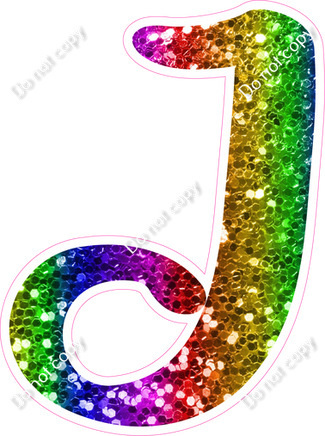 CU 23.5" Individuals - Rainbow Sparkle J