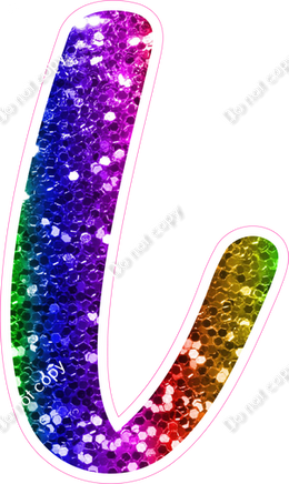 CU 23.5" Individuals - Rainbow Sparkle L