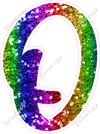 CU 23.5" Individuals - Rainbow Sparkle O