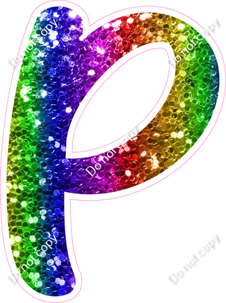 CU 23.5" Individuals - Rainbow Sparkle P