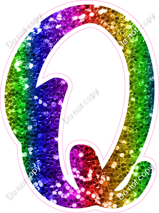 CU 23.5" Individuals - Rainbow Sparkle Q