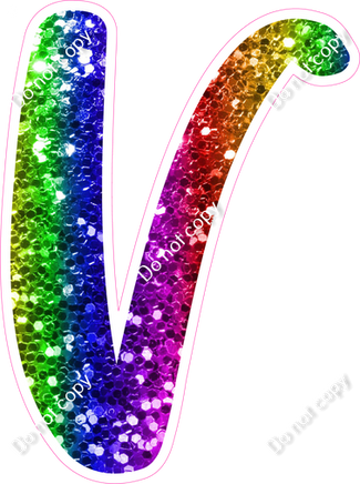 CU 23.5" Individuals - Rainbow Sparkle V