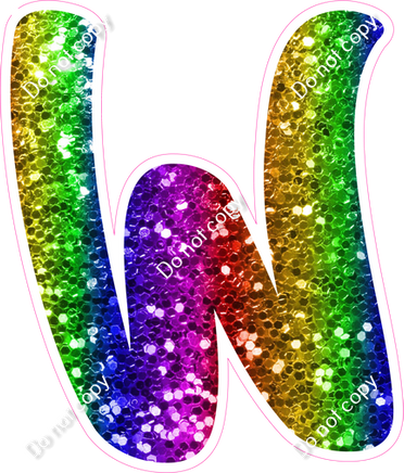 CU 23.5" Individuals - Rainbow Sparkle W