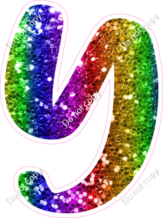 CU 23.5" Individuals - Rainbow Sparkle Y