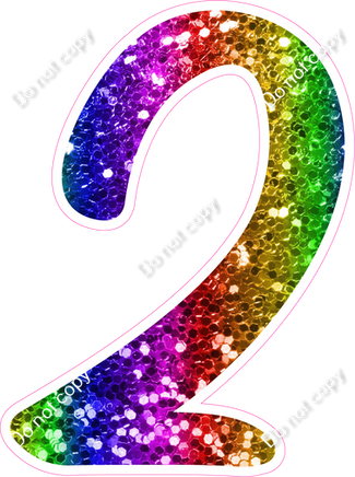 CU 23.5" Individuals - Rainbow Sparkle 2