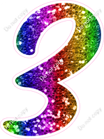 CU 23.5" Individuals - Rainbow Sparkle 3