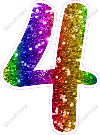 CU 23.5" Individuals - Rainbow Sparkle 4