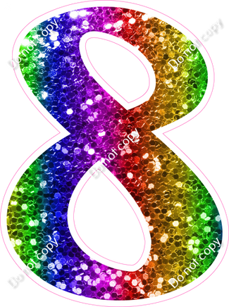 CU 23.5" Individuals - Rainbow Sparkle 8