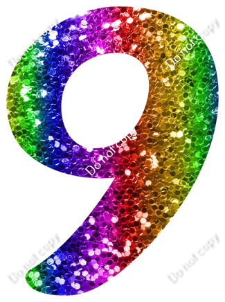 CU 23.5" Individuals - Rainbow Sparkle 9