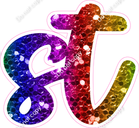 CU 23.5" Individuals - Rainbow Sparkle ST