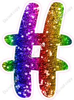 CU 23.5" Individuals - Rainbow Sparkle #