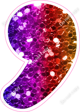 CU 23.5" Individuals - Rainbow Sparkle Apostrophe