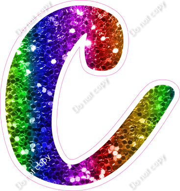 CU 23.5" Individuals - Rainbow Sparkle c