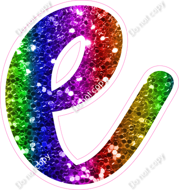 CU 23.5" Individuals - Rainbow Sparkle e