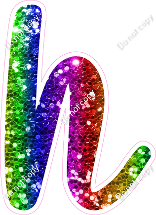 CU 23.5" Individuals - Rainbow Sparkle h