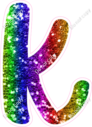 CU 23.5" Individuals - Rainbow Sparkle k