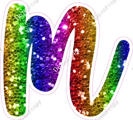 CU 23.5" Individuals - Rainbow Sparkle m