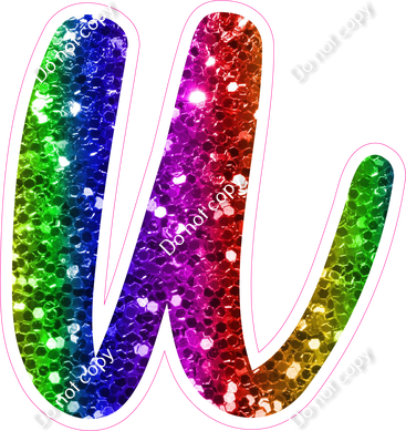 CU 23.5" Individuals - Rainbow Sparkle u