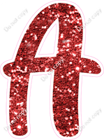 CU 23.5" Individuals - Red Sparkle A